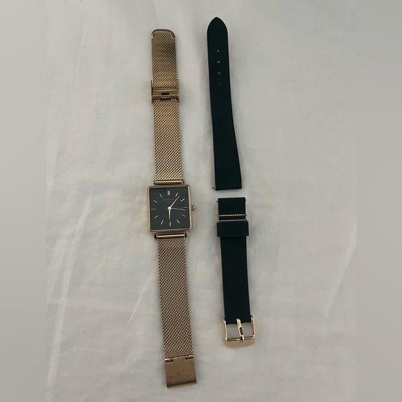 Rosefield Gold Mesh Strap Women\'s Watch